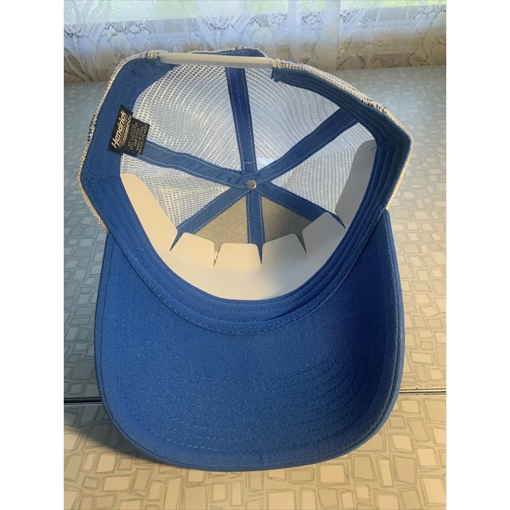 Nascar NWT Dale Earnhardt Jr #88 Snap Mesh Back Trucker Blue White Ladies Fit